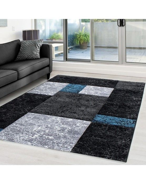 Ayyildiz - Modernt 3D-tapet med konturskärning Hawaii 1330 TURKOS - (160x230 cm)