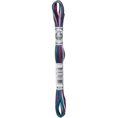Broderigarn - DMC - Venedig - Huvudfärg: Lila - Flerfärgad - Enkla komplexa effekter