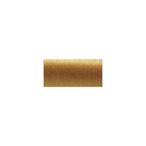 Tråd för Delica rocailles, 0,27 mm, spole 50 m, 1 spole, guld