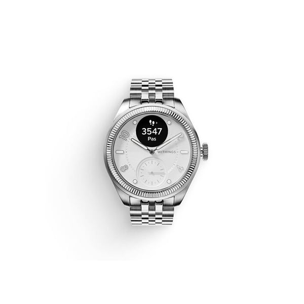 Smarwatch hälsa - WITHINGS - ScanWatch Nova Brilliant - EKG - Temperaturövervakning - Sömn