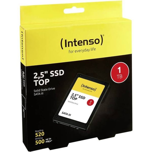 Intenso Top Performance 1 TB SSD intern 6,35 cm (2,5) SATA 6 Gb/s detaljhandel 3812460