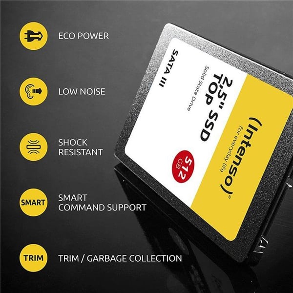 Intenso Top Performance 1 TB SSD intern 6,35 cm (2,5) SATA 6 Gb/s detaljhandel 3812460