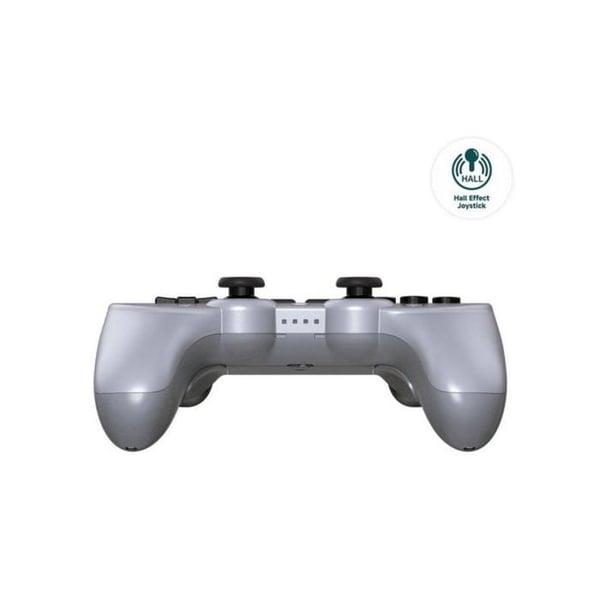 8BitDo PRO 2 Gamepad Hall Effekt - Grå Nya Utgåvan