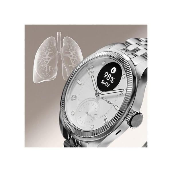 Smarwatch hälsa - WITHINGS - ScanWatch Nova Brilliant - EKG - Temperaturövervakning - Sömn