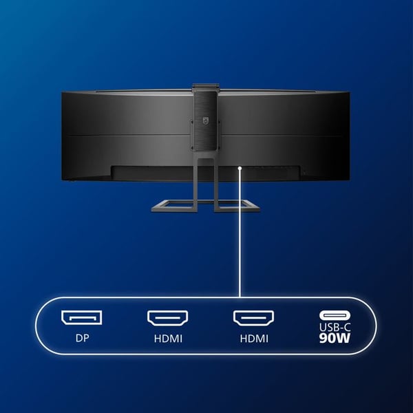 PHILIPS Philips 49" LED LCD-skärm - 499P9H - 5120 x 1440 pixlar - 5 ms (grå till grå)