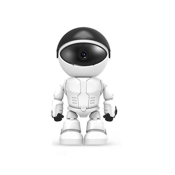 Robot med wifi 1080P övervakningskamera med infraröd syn