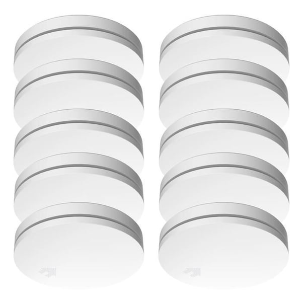 Rökdetektor - ELRO - FS4610 - 10-Pack - Fin Design - 10 års batteri - Larm 85 dB
