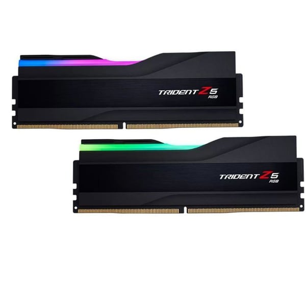 Trident G.SKILL RAM med RGB, DDR5, 32 GB, 6000 MHz, CL36 (F5-6000J3636F16GX2- TZ5RK) Trident G.SKILL RAM med RGB, DDR5, 32 GB, 6000 MHz, CL36 (F5-6000J3636F16GX2- TZ5RK)