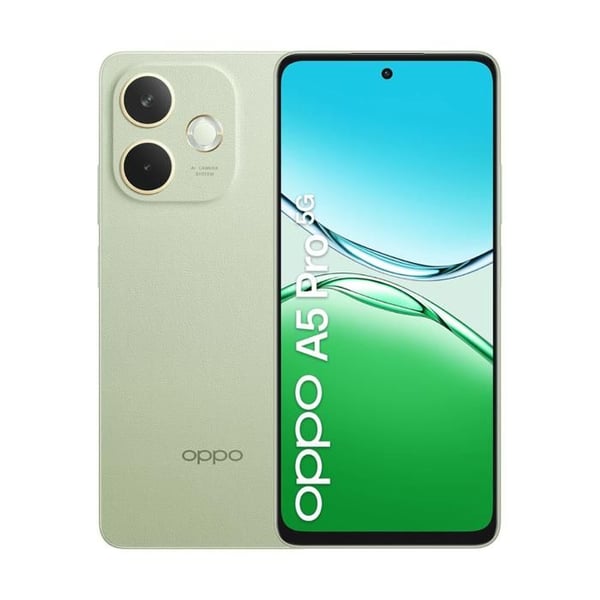 Oppo A5 Pro 5G 8 GB/256 GB Grøn (Oliven Grøn) Dobbelt SIM