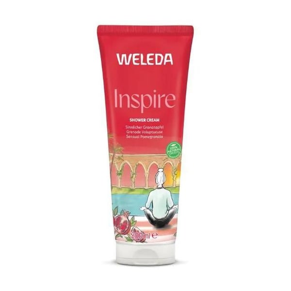 Tvättmedel - Weleda - Granatäpple - 200 ml - Flaska - Sensuell doft