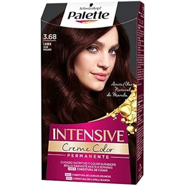 Färg - SCHWARZKOPF - Palette Intensiv Kräm - Färg Mahogny - Utan ammoniak - Kräm