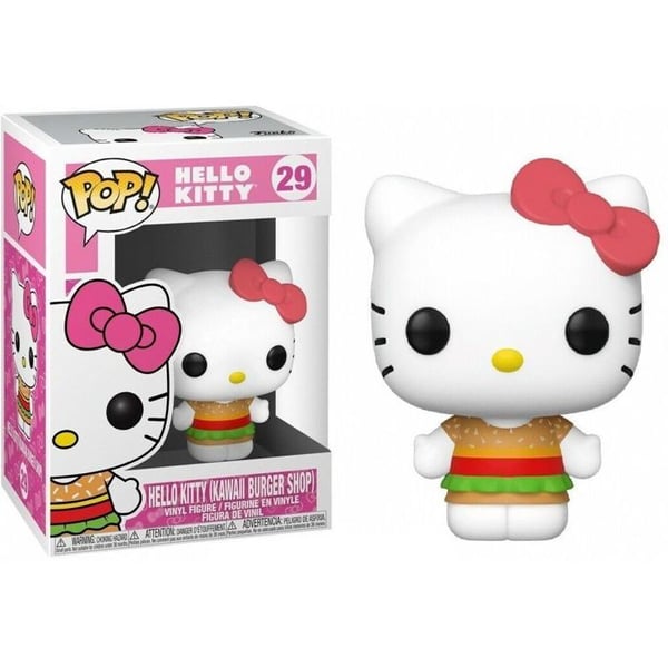 Samlarfigur - Funko Pop! - Hello Kitty (Kawaii Burger Shop) - Unisex - Vinyl- USED