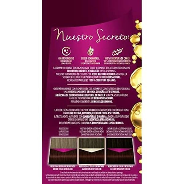 Färg - SCHWARZKOPF - Palette Intensiv Kräm - Färg Mahogny - Utan ammoniak - Kräm