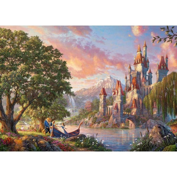 Puslespil - SCHMIDT SPIELE - Disney, Belles Magiske Verden - 3000 brikker
