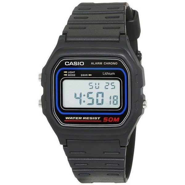 CASIO W-59-1VQES kronografklocka för kvinnor