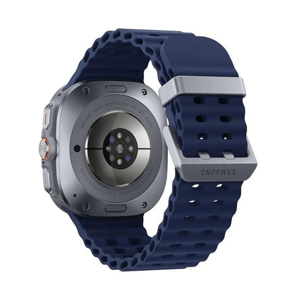 Smartwatch - SAMSUNG - Galaxy Watch Ultra (2025) 47 mm - Blå Titan - LTE - BioActive Sensor