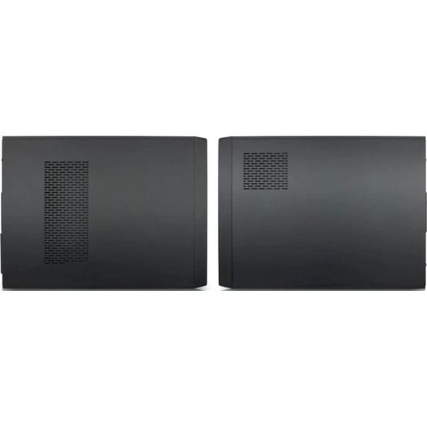 Chieftec UE-02B Mini-Tower PC - Metall - Micro-ATX - Svart - 0,6 mm