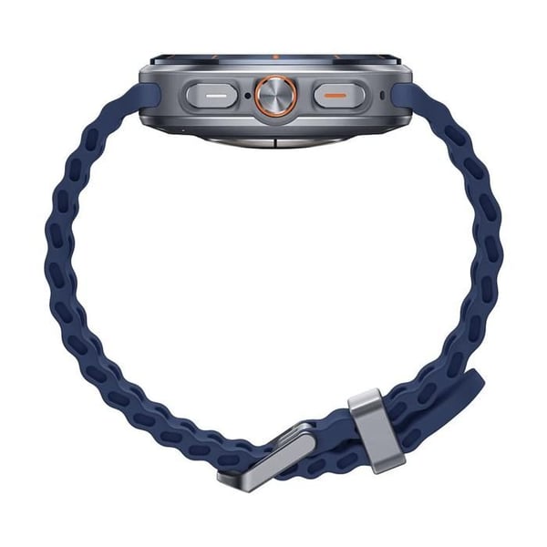 Smartwatch - SAMSUNG - Galaxy Watch Ultra (2025) 47 mm - Blå Titan - LTE - BioActive Sensor