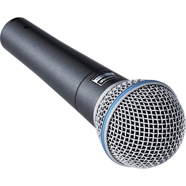 Dynamisk vokalmikrofon - SHURE - BETA58 - Supercardioid - XLR-udgang - Fremhæver varme og klarhed