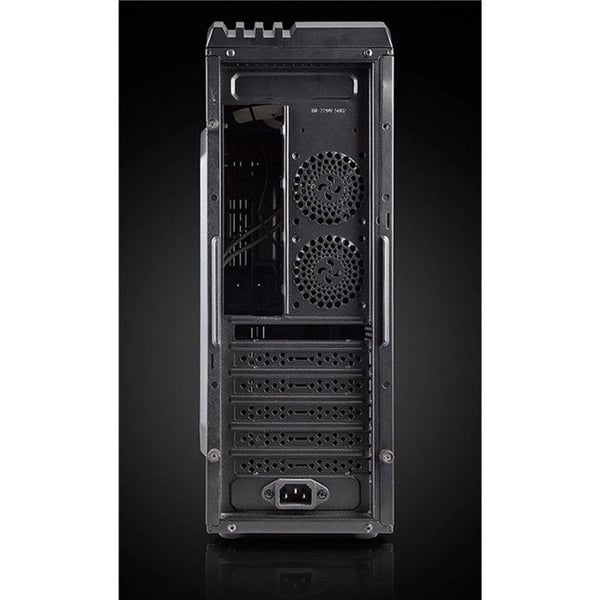 Chieftec UE-02B Mini-Tower PC - Metall - Micro-ATX - Svart - 0,6 mm