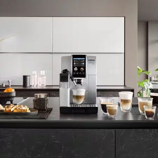 De'Longhi Dinamica Plus kaffemaskin 15 bar 1,8 L 1450 W Grå