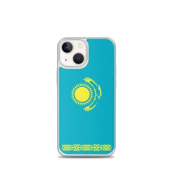 Officiell Kazakhstan flagga mobilskal - iPhone 13 mini