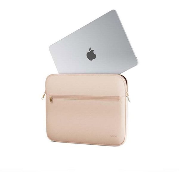 Laptopväska - EPICO - MacBook Pro 14/Air 13 - Rosa - Polyester och neopren - 14 tum