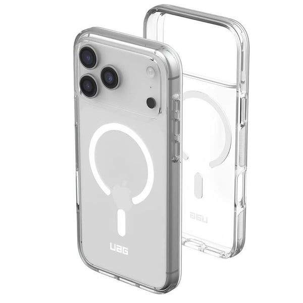 Coque Magsafe - UAG - iPhone 17 Pro - Transparent - Stötbeständig - Tung och lätt design