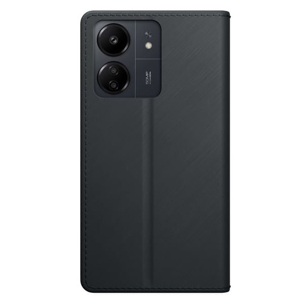 Pungetui - 3MK - Redmi 13C/POCO C65 - Fleksibel - Sort - Klap