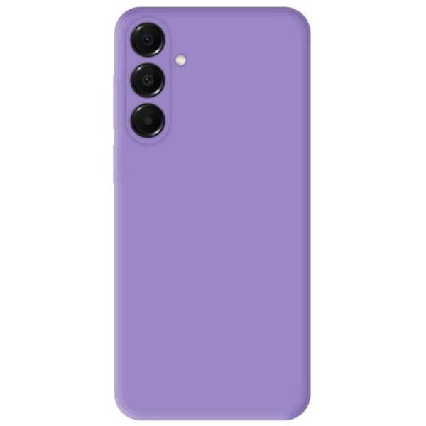 Enfärgad silikonpåse Mat Lila kompatibel med Samsung Galaxy A36 5G