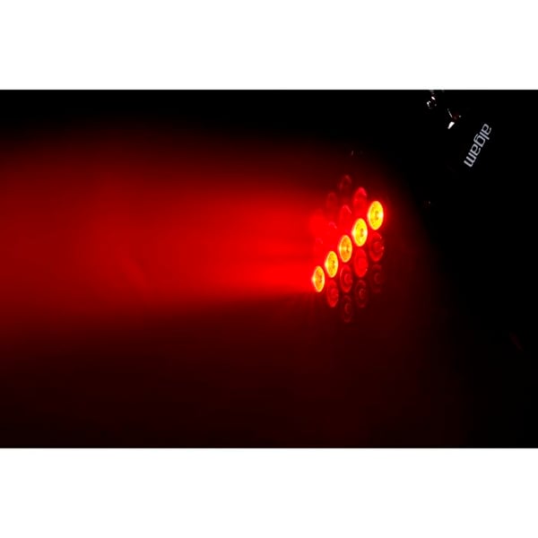 Vaskelys - Algam Lighting - MINIPAR 193 FX - 18 LED 1W - 1 LED RGB 3W - IR fjernbetjening