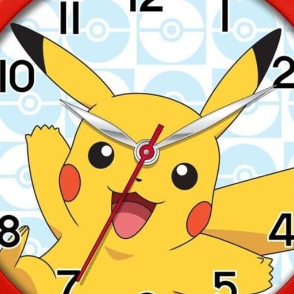 Klocka - Educa Borras - Pokémon Bros - Flerfärgad - Silikon - Analog
