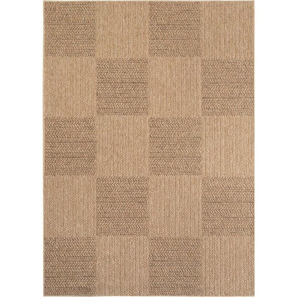 Utomhus Inomhus Matta - MELIS HOME - Beige - 120X170 cm - Maskinvävd - Fuktbeständig