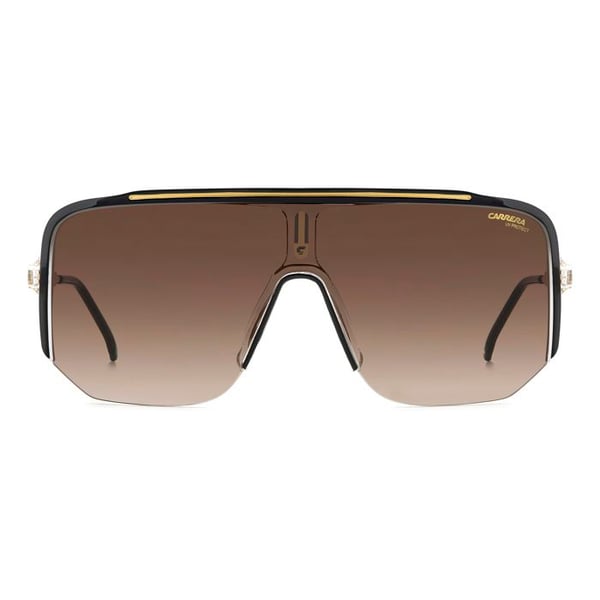 Solsikker - CARRERA - 1060/S SORT GULD - Aviator - Sort/Guld - Brune linser