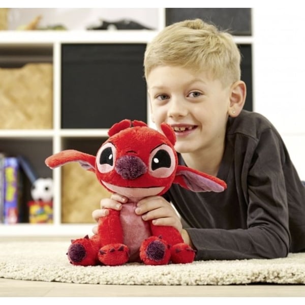 Disney plyslegetøj - Leroy - 25 cm - Rød - Lilo og Stitch - Blandet