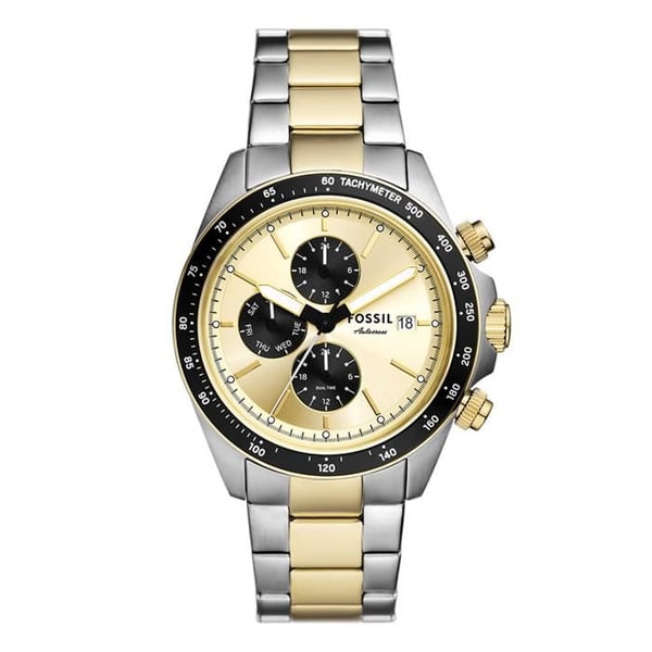 Klocka - FOSSIL - FS6126 - Flerfärgad - Ø42 mm - Rostfritt stål