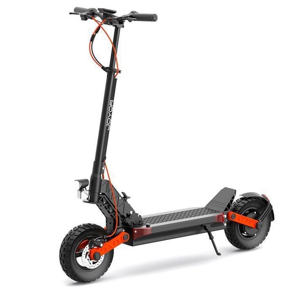 JOYOR S8 elektrisk sparkcykel för vuxna, motor 600 W, 48 V, 26 Ah, hopfällbar, terräng, luftdäck, 10 tum