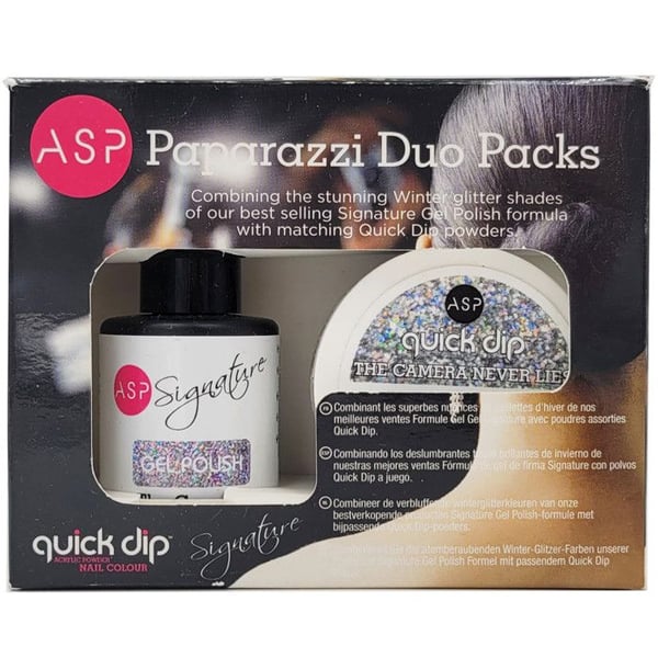 ASP - Kit Duo Paparazzi - Quick Dip & Signature - Kameran ljuger aldrig