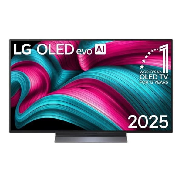 LG OLED evo OLED48C56LB 48" (121 cm) UHD 4K - α9 AI Gen8, Dolby Vision, HDMI 2.1, 144Hz VRR, WebOS 25, 40W