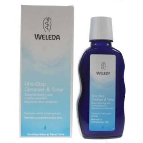 Makeup remover och toner - WELEDA - 100 ml - Normala till blandade hudtyper - Djupgående rengöring - Uppfriskande