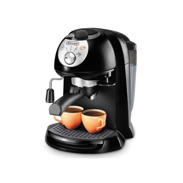 Espresso kaffemaskine - DELONGHI - EC201CDB - 15 bar - Kompatible kapsler - Sort
