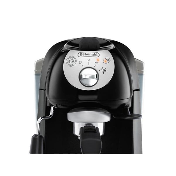 Espresso kaffemaskine - DELONGHI - EC201CDB - 15 bar - Kompatible kapsler - Sort