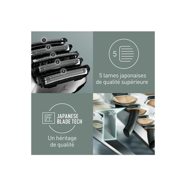 Panasonic ES-LV69-S803 Vaskbar barbermaskine sølv-sort