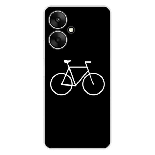 Tryckt silikonfodral som är kompatibelt med Xiaomi Redmi 13C 5G Bike Hipster
