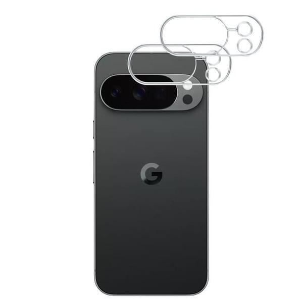 Skyddskamera för Google Pixel 10 Pro [Pack om 2] Härdat glas bakre kameraskydd Phonillico®