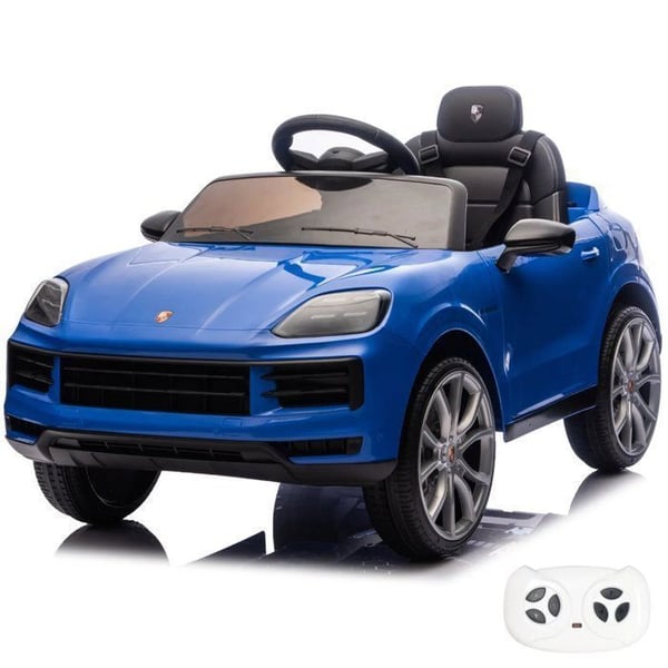 Elbil för Barn - Porsche Cayenne - 12V - 1 till 5 år - Blå