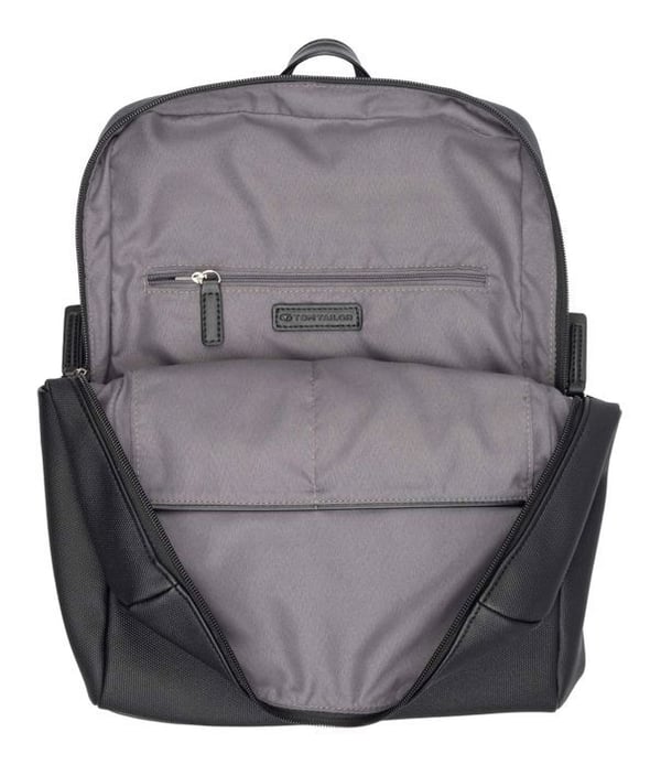 Fritidsryggsäck - TOM TAILOR - Rosa Backpack M - Svart - 28x33x9 cm - 460g