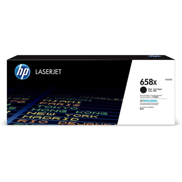 HP 658X tonerpatron - Sort - Laser - Højtydende - 33000 sider - 1 / Pakke