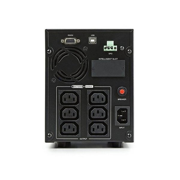 SALICRU SPS ADVANCE T 1500 Inverter AC 230 V 1050 Watt 1500 VA Blysyra RS-232, USB-utgångskontakter: 6 aktiva PFC