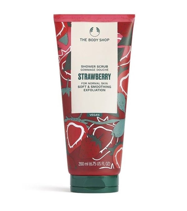 The Body Shop Gommage Douche Jordgubb 200Ml